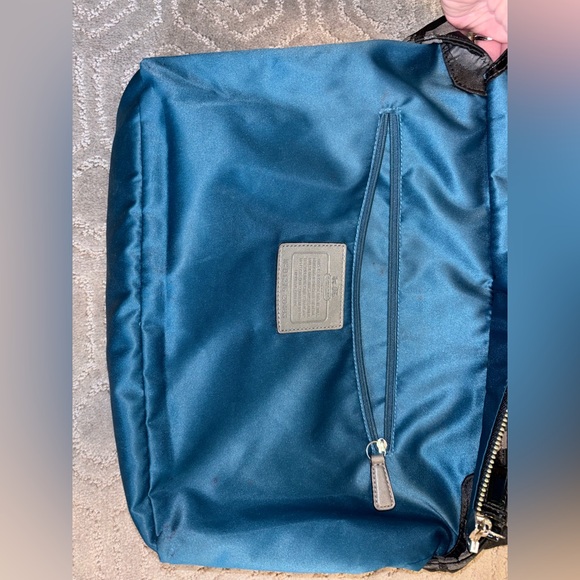 Coach Black/Grey Madison Bag - Picture 13 of 16